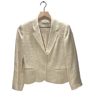 Larry Levine Butte Tweed Blazer cropped 1970’s